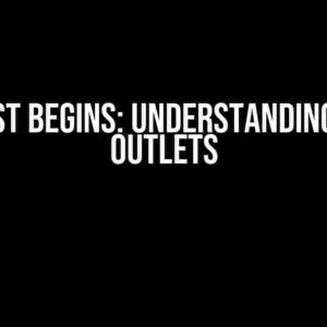 The Quest Begins: Understanding Router Outlets